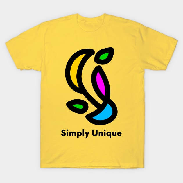 Simply Unique T-Shirt by ak3shay